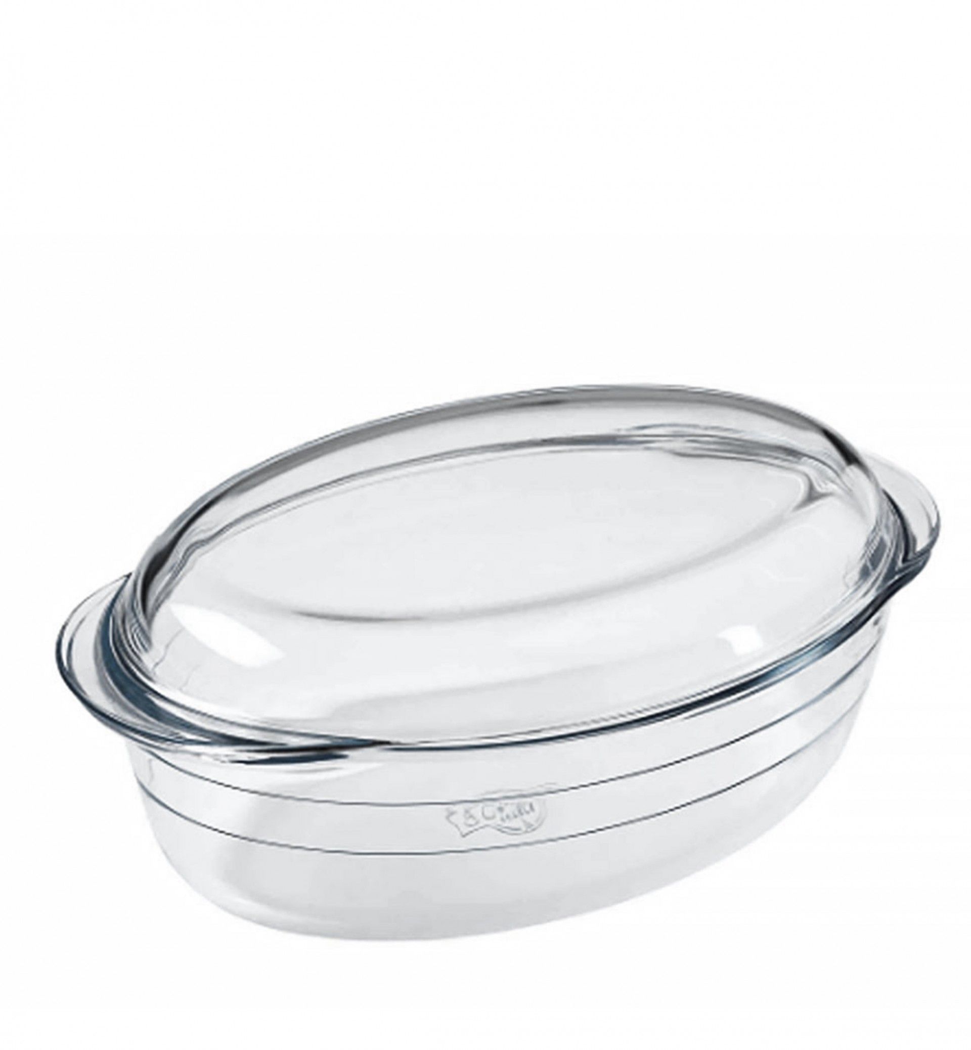 Caçarola Oval com Tampa 3L 33X20X12cm