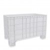 Contentor Palete Fechado Branco 250l 100X60X65cm Contentor Palete Fechado Branco 250l 100X60X65cm