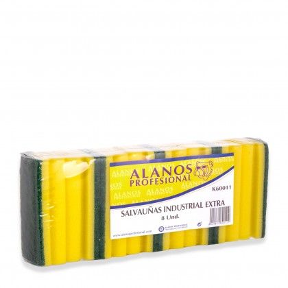 ALANOS ESFREGO SALVA UNHAS 7X15CM PACK 8