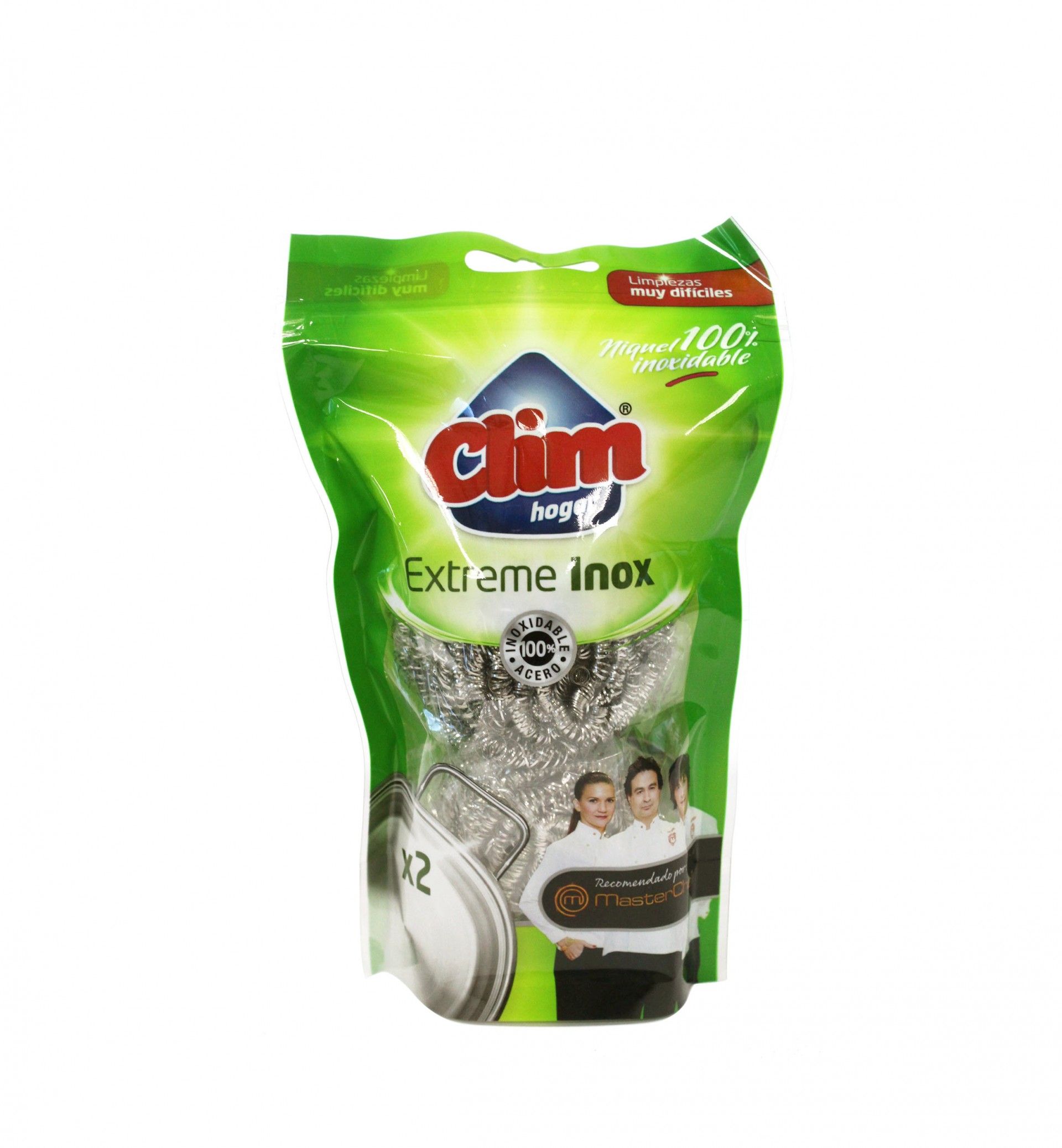 CLIM HOGAR ESFREGÃO INOX 20G PACK 2