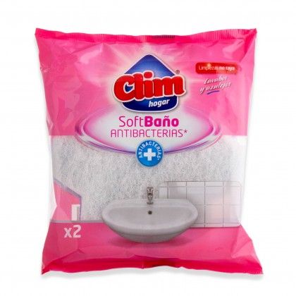 CLIM HOGAR ESFREGO SOFT BANHO PACK 2
