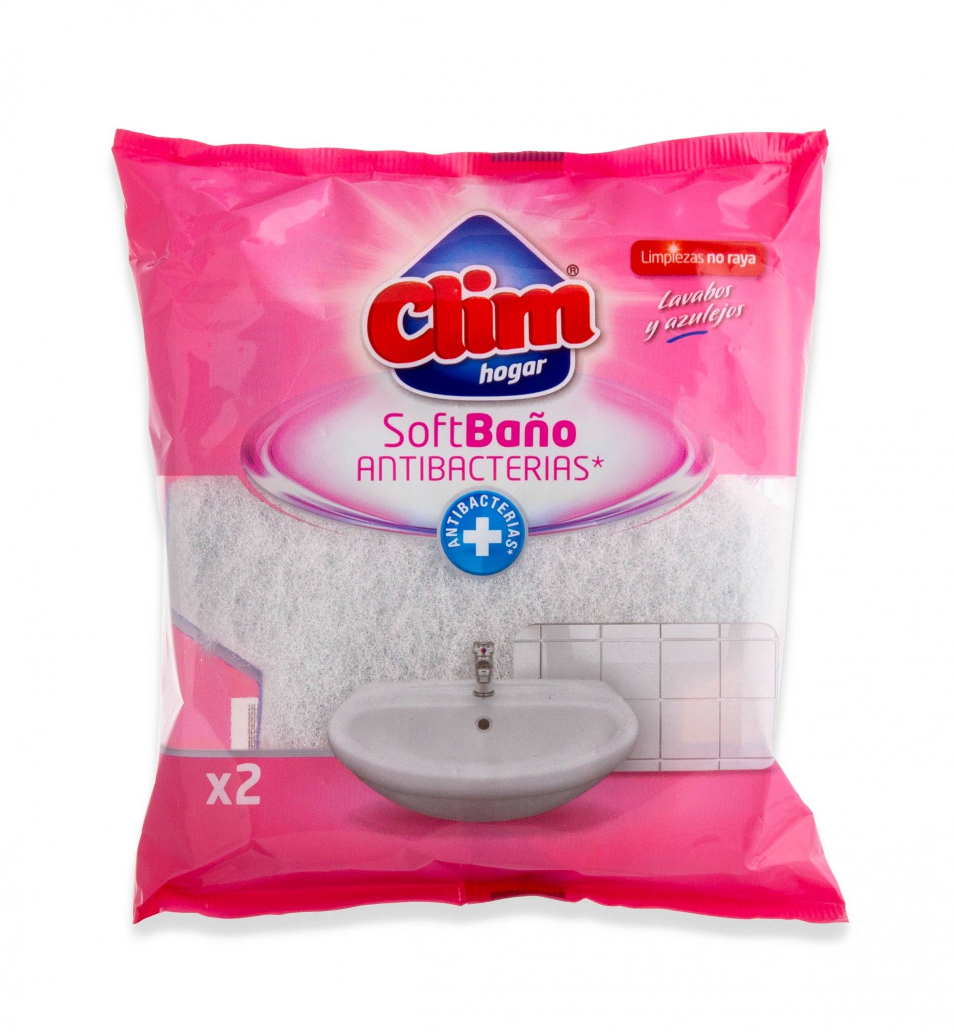 CLIM HOGAR ESFREGÃO SOFT BANHO PACK 2