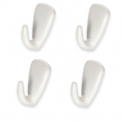 Gancho Adesivo Presto 2X3cm Pack 4