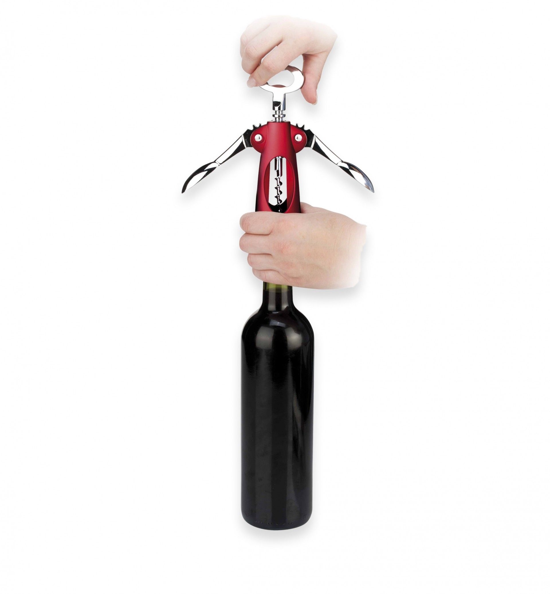 Saca-Rolhas 2 Alavancas Uno Vino 18cm