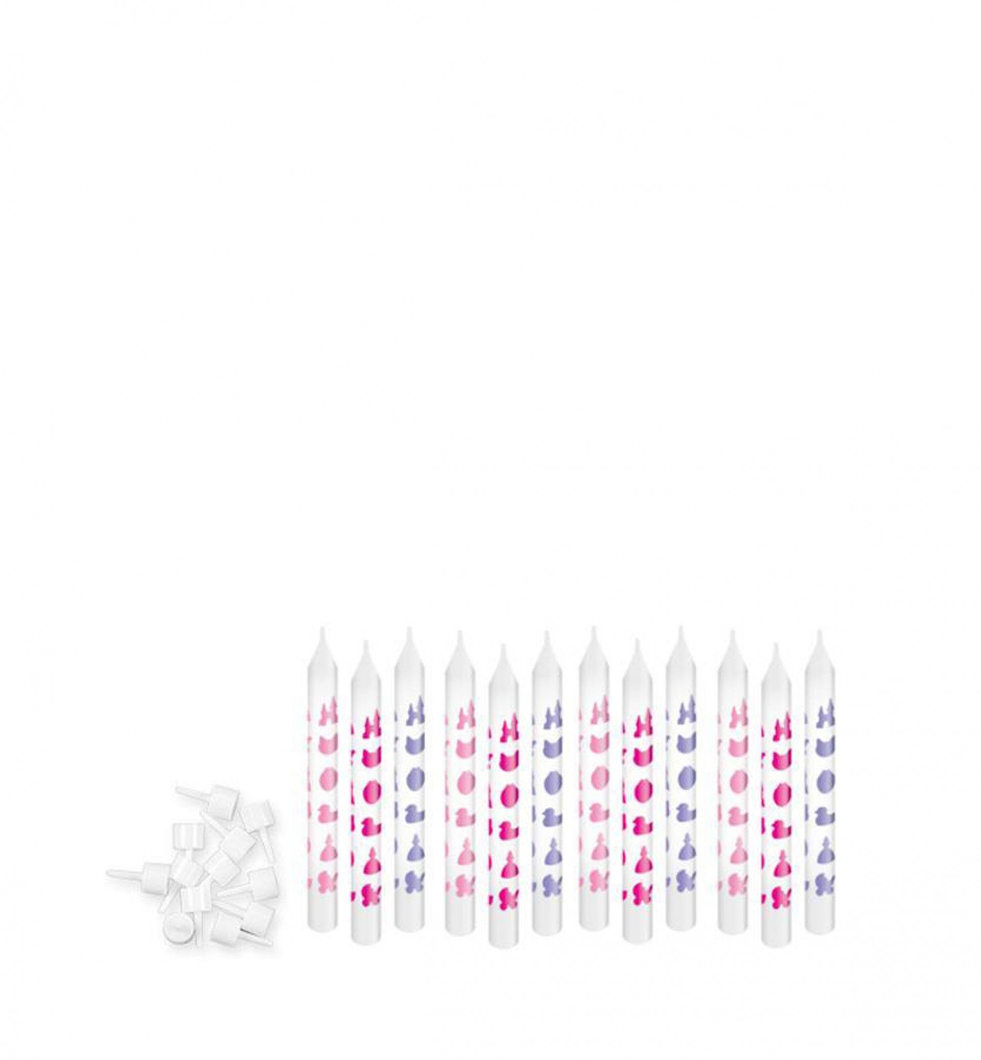 Vela Números Delicia Kids 8cm Pack 12