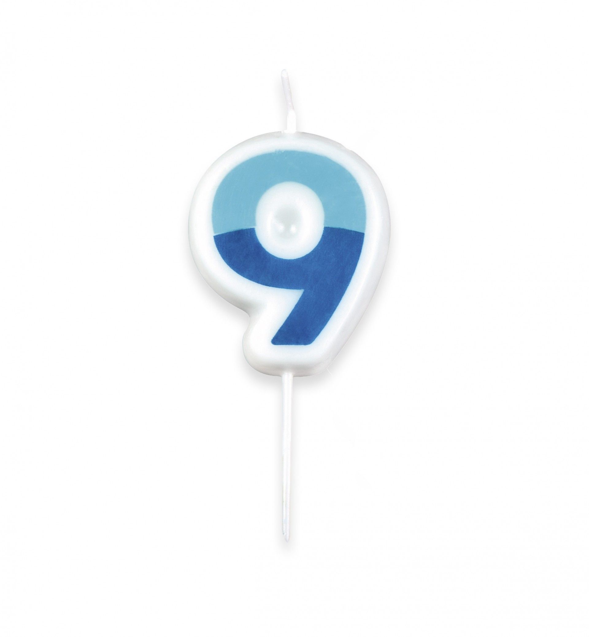 Vela Números Delicia Kids 5cm N.9