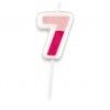 Vela Nmeros Delicia Kids 5cm N.7