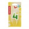 Vela Nmeros Delicia Kids 5cm N.4