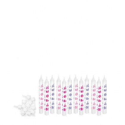 Vela Nmeros Delicia Kids 8cm Pack 12