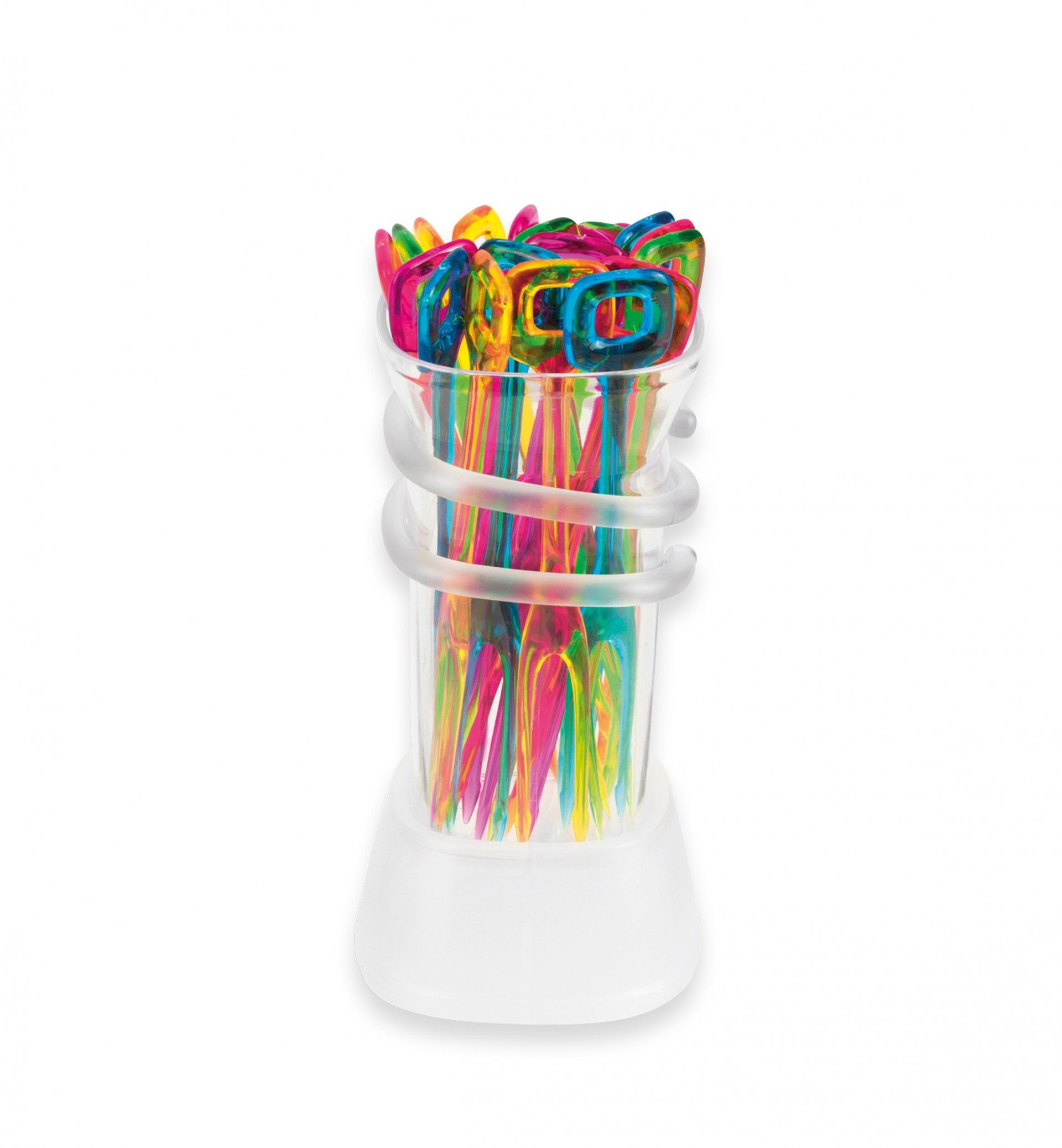 Garfo Aperitivos Presto com Suporte 5.5X12cm Pack 20