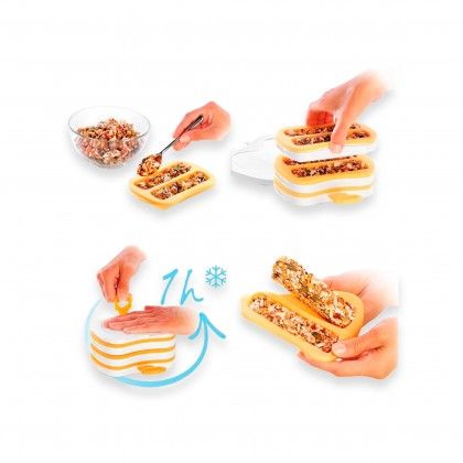 Prensa para Barras Nutritivas Della Casa 14X10.5X7.5cm