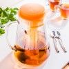Jarro com Infusor e Refrigerador Teo Laranja 2500ml 16X22cm