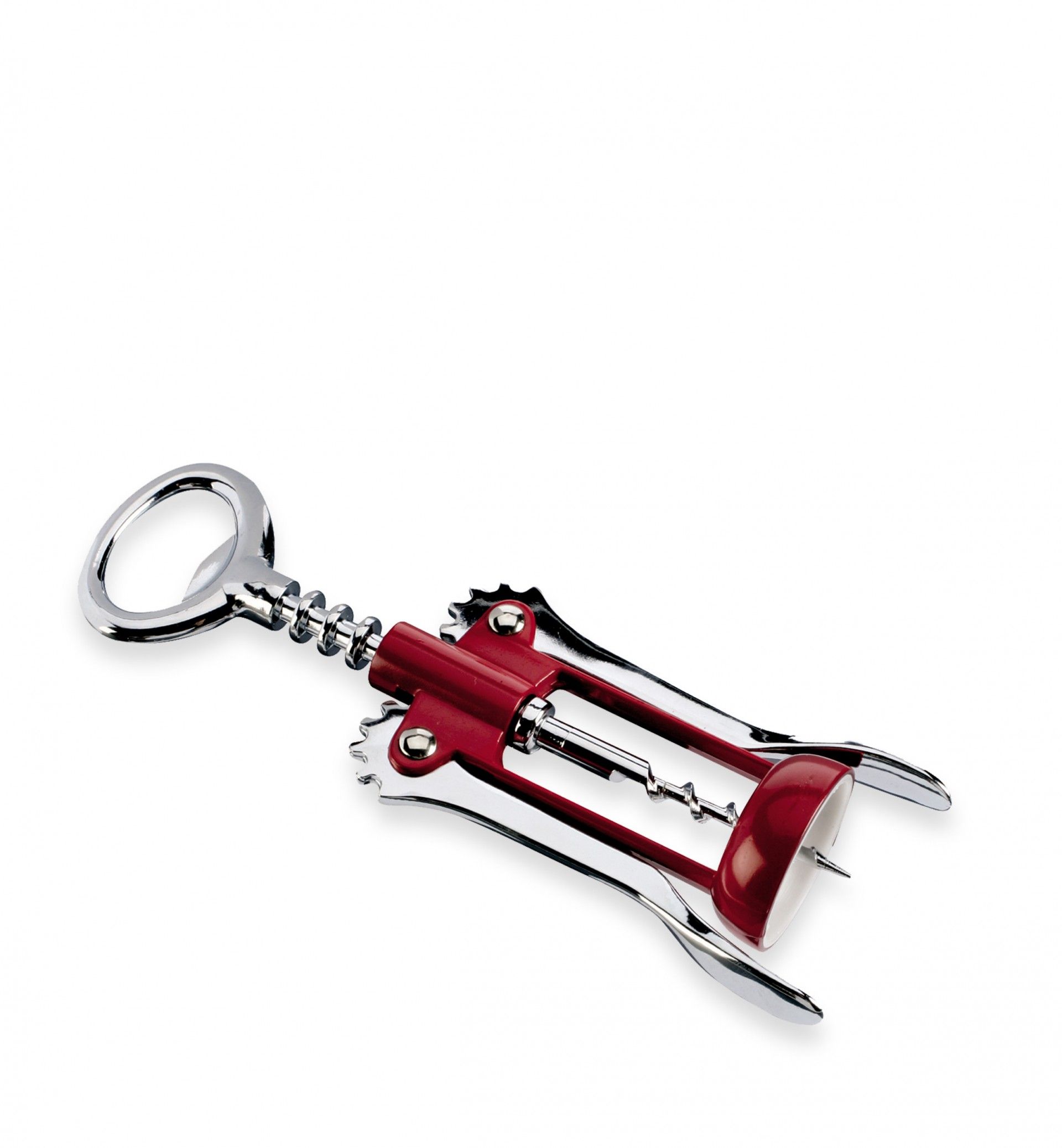 Saca-Rolhas Presto Vermelho 17cm