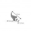 Tampa Garrafa Hermtica Presto 9cm Pack 2