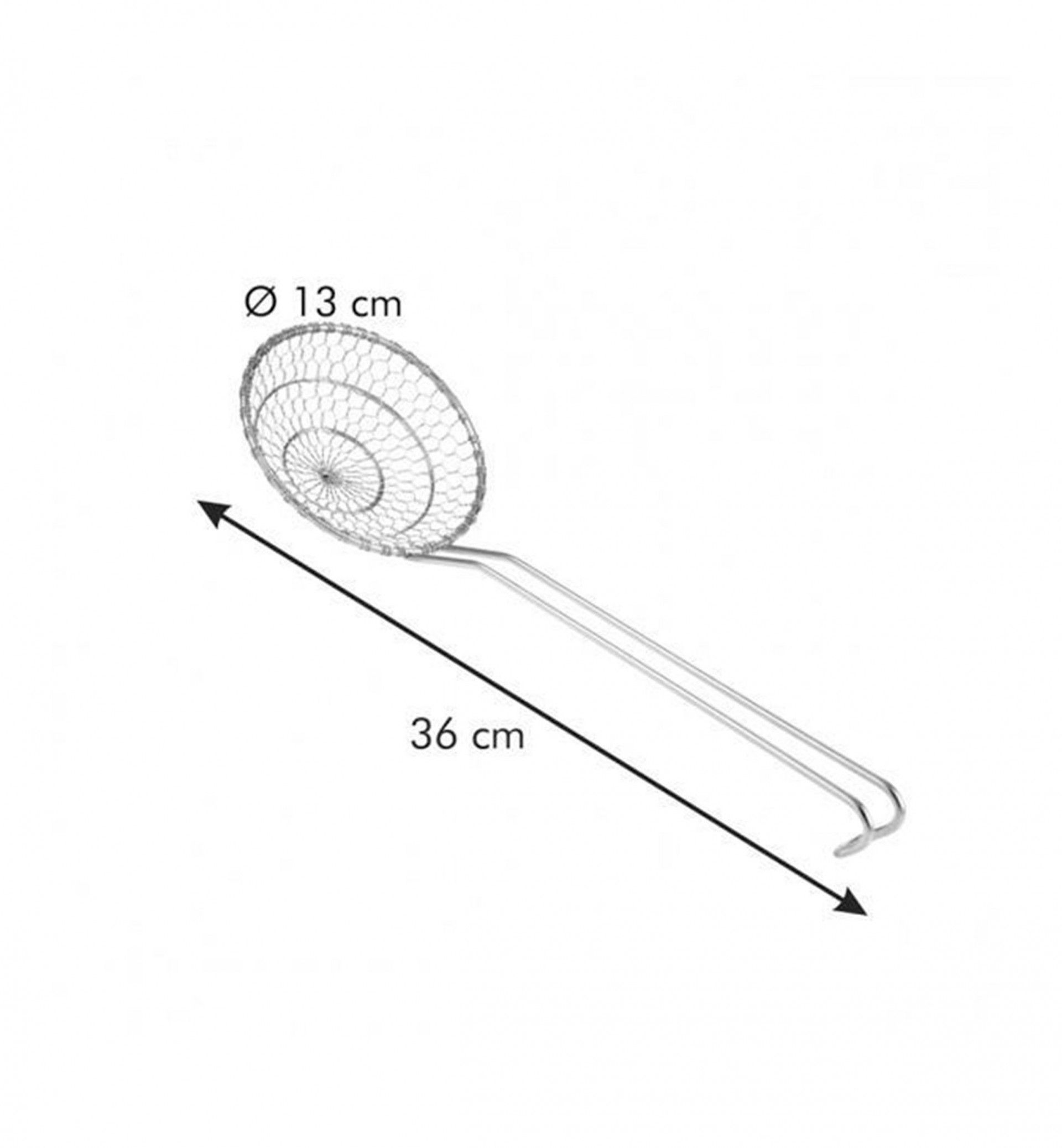 Escumadeira Funda Grandchef 13X36cm