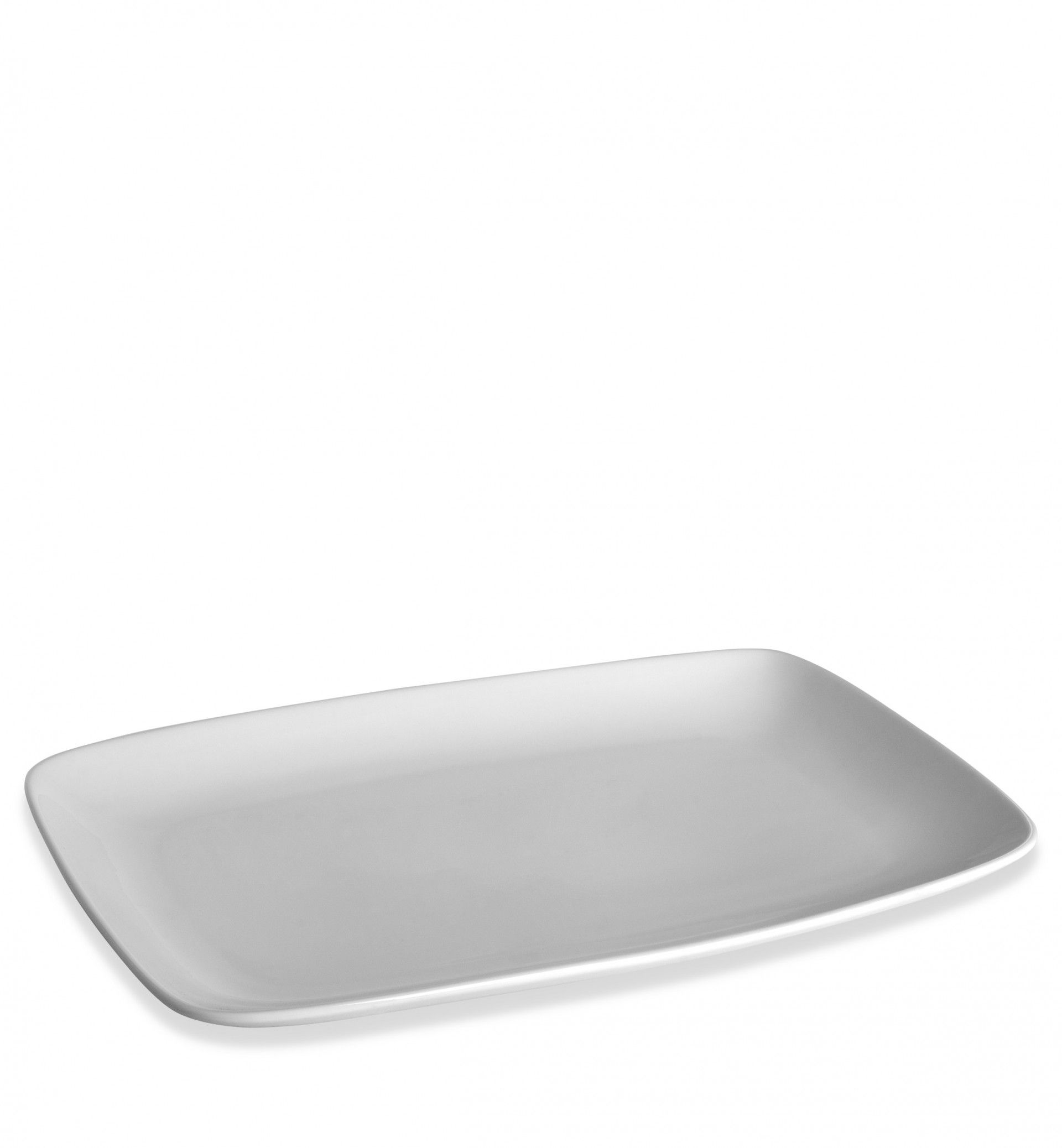 Travessa Porcelana Kenia Branco 42.5X29.5X3.7cm