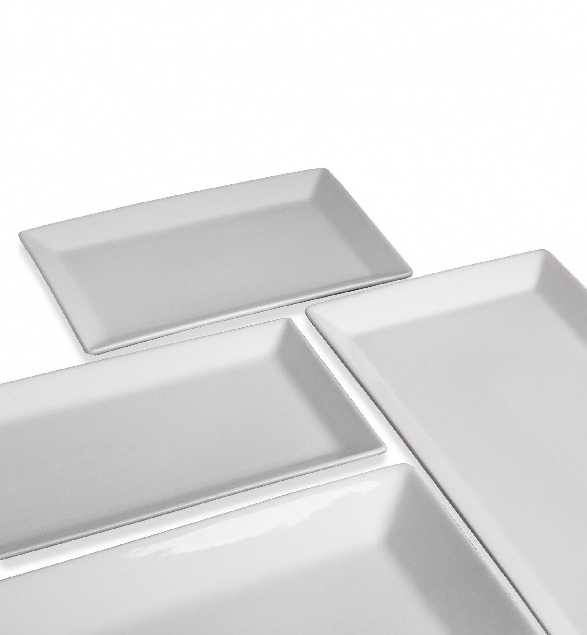 Travessa Porcelana Ming Branco 32.5X32.5X2.5cm