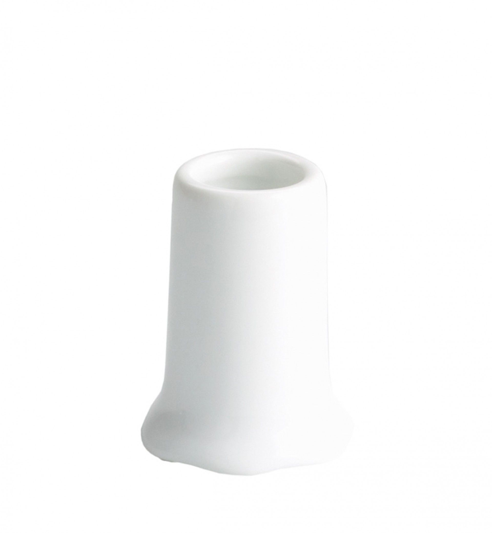 Paliteiro Porcelana Simple Branco 4.5X5.5cm