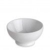 Tigela com P Porcelana Foot Branco 12.5X7.5cm