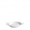 Paella Porcelana Degustacion Branco 17X13X3cm