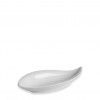 Bandeja Porcelana Degustacion Branco 20X9X3cm