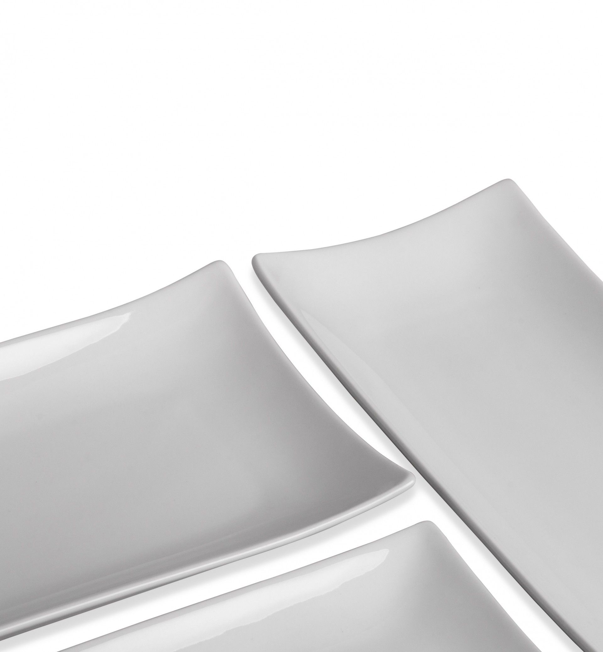 Travessa Porcelana Dong Branco 27.5X14X2.5cm