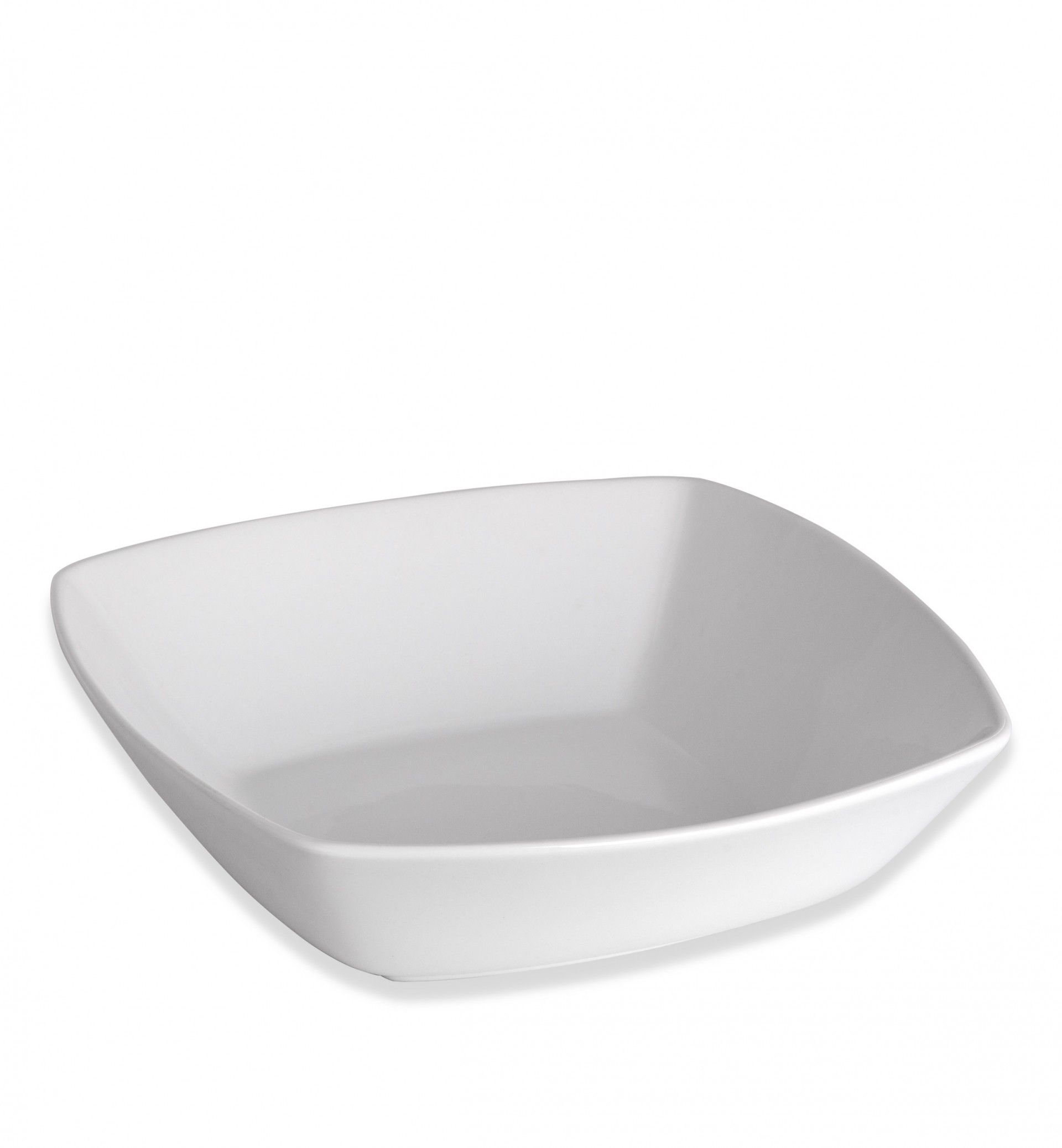 Saladeira Porcelana Degustacion Branco 23X23X6cm