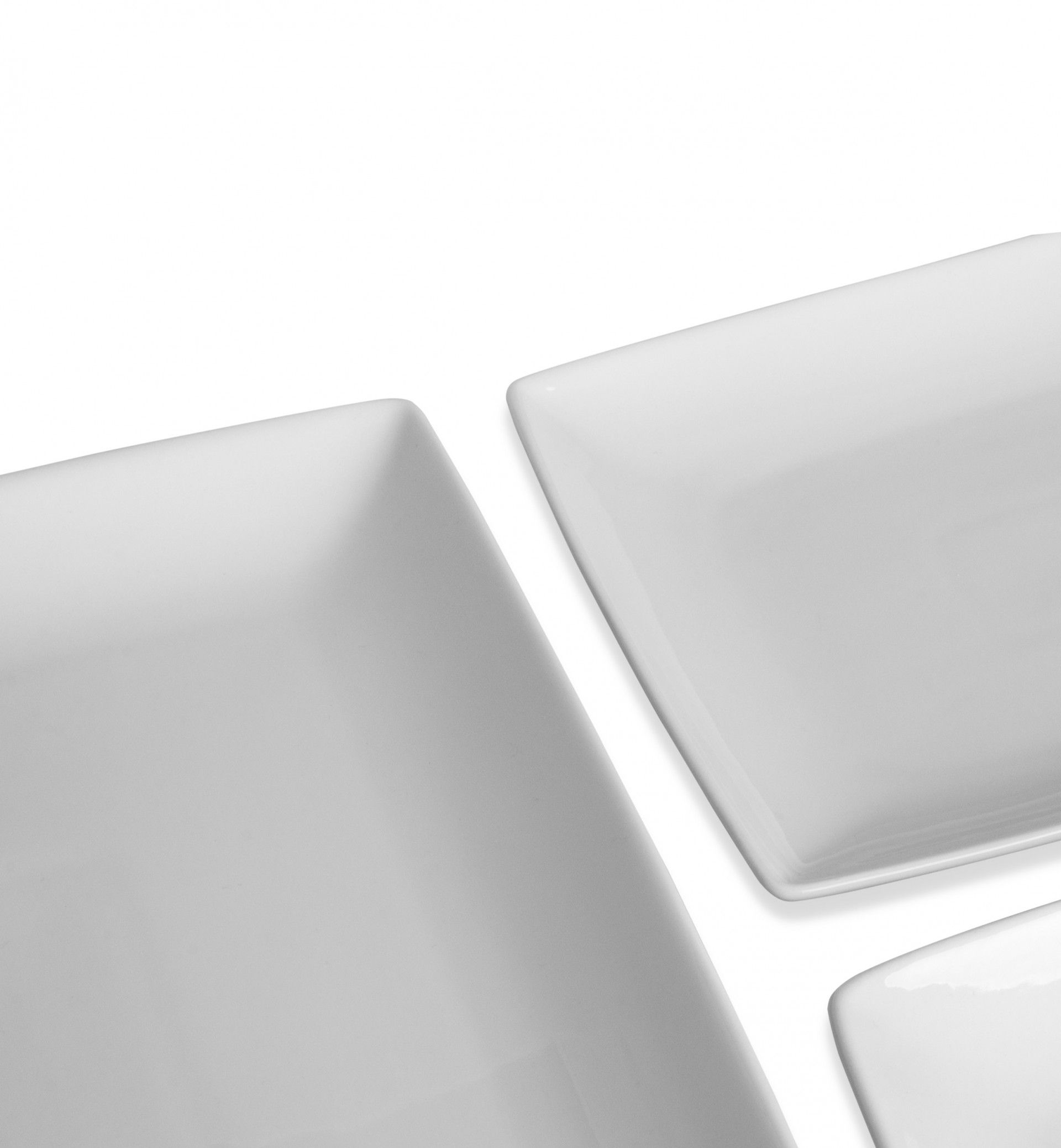 Travessa Porcelana Algarve Branco 34X22X3cm