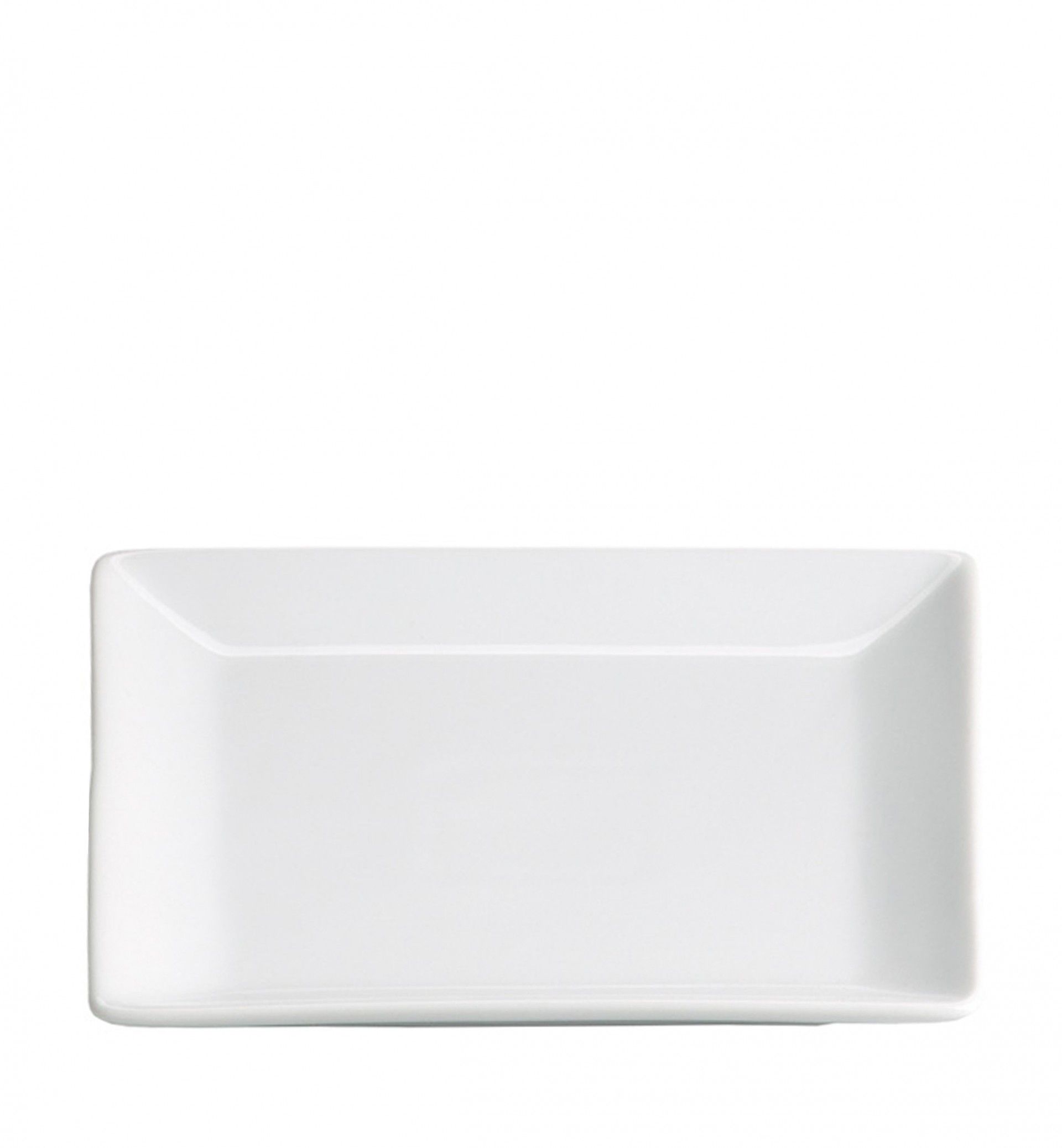 Prato Porcelana Ming Branco 9X9X1cm