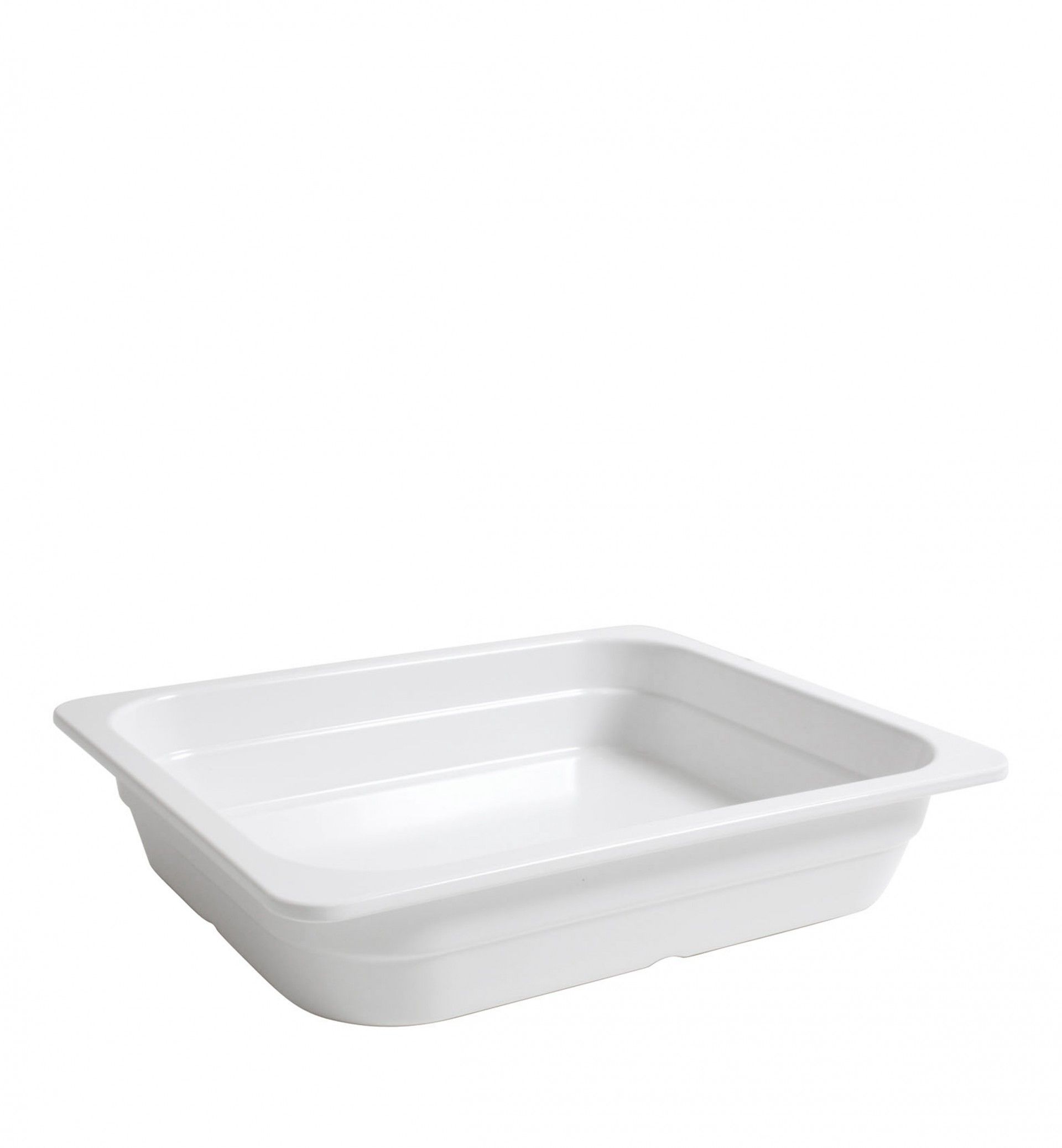 Gn1/2 Container Melamina Branco 32.5X26.5X6.5cm