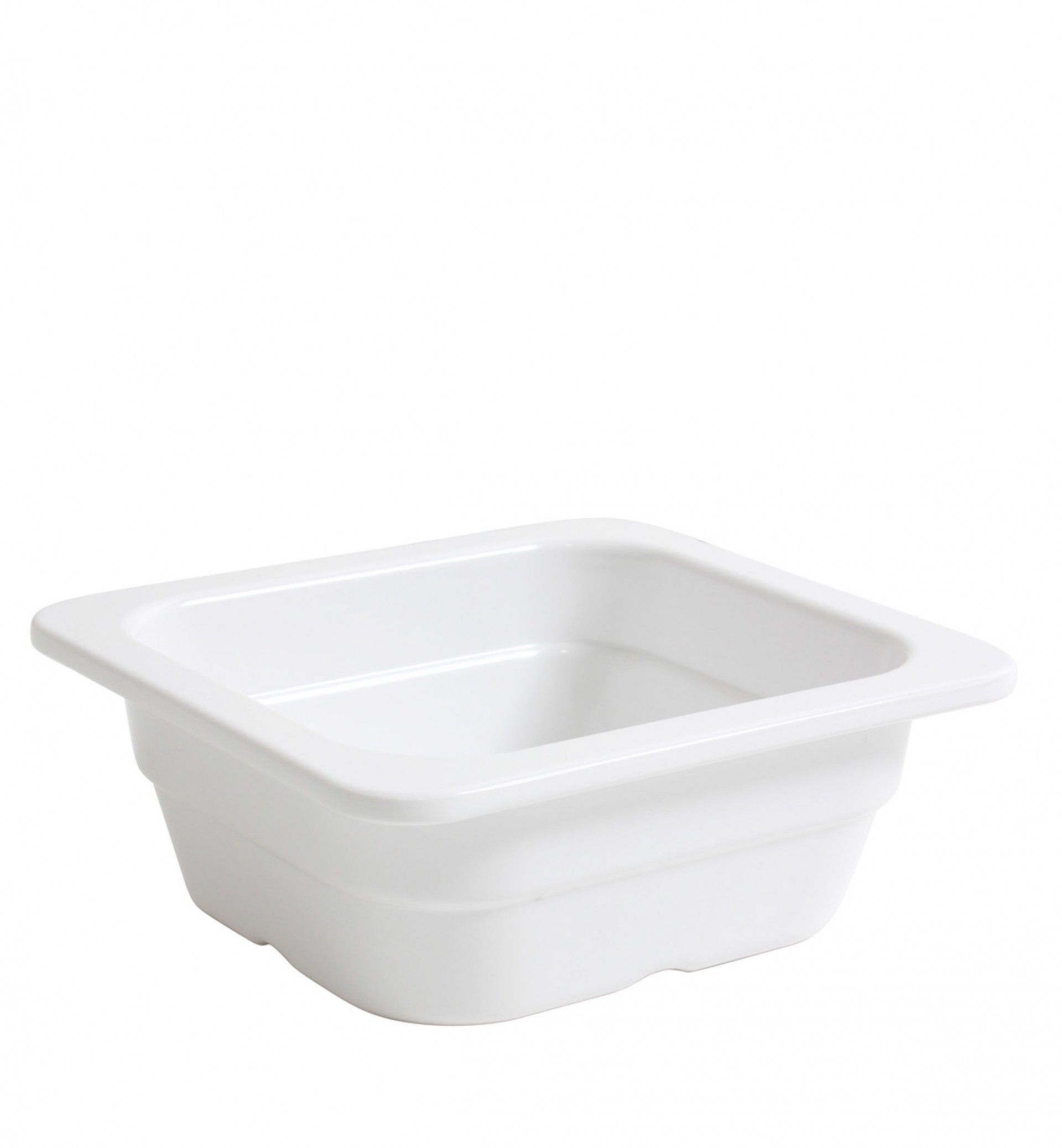 Gn1/6 Container Melamina Branco 17.6X16.2X6.5cm