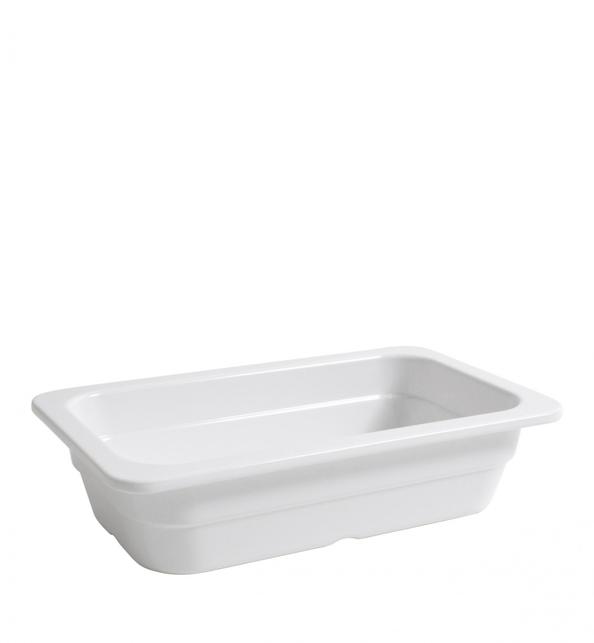 Gn1/4 Container Melamina Branco 26.5X16.2X6.5cm