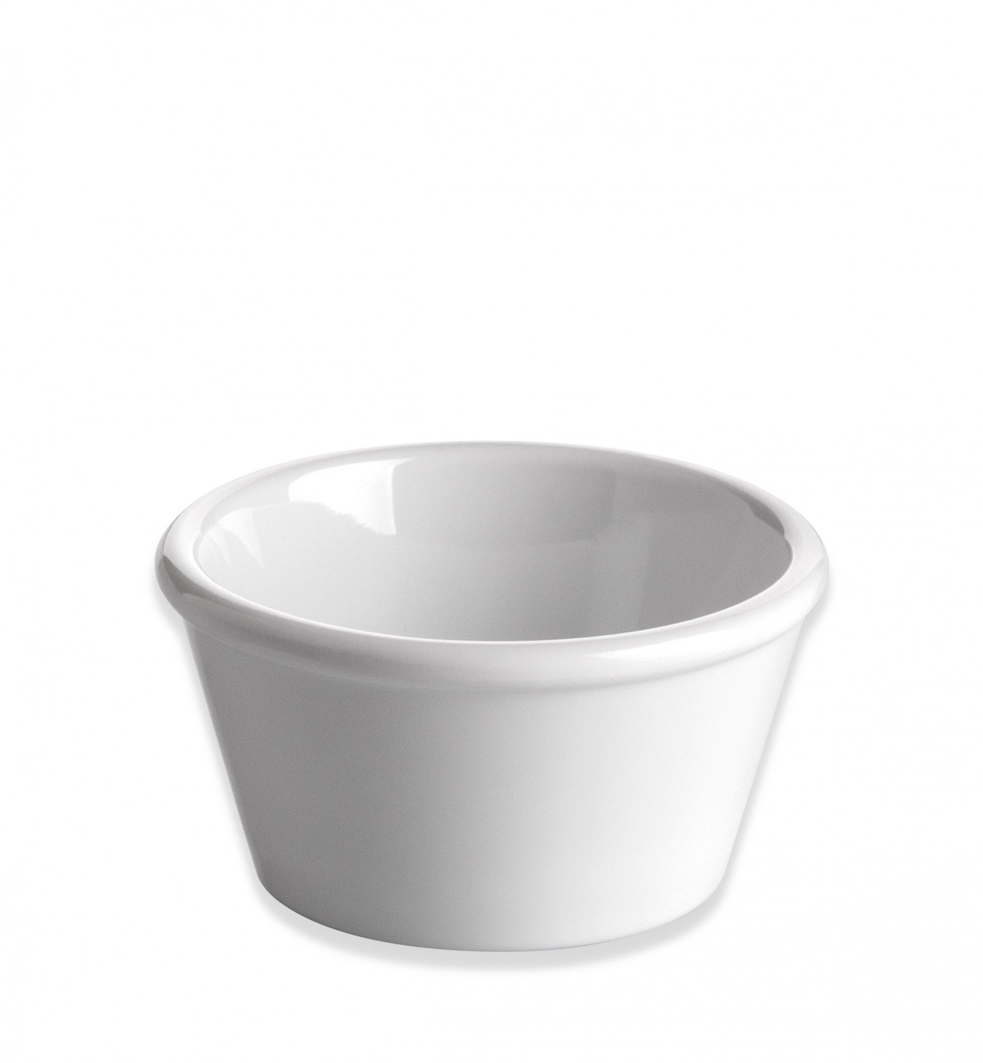 Ramequim Melamina Degustacion Redondo Branco 8.3X4.4cm