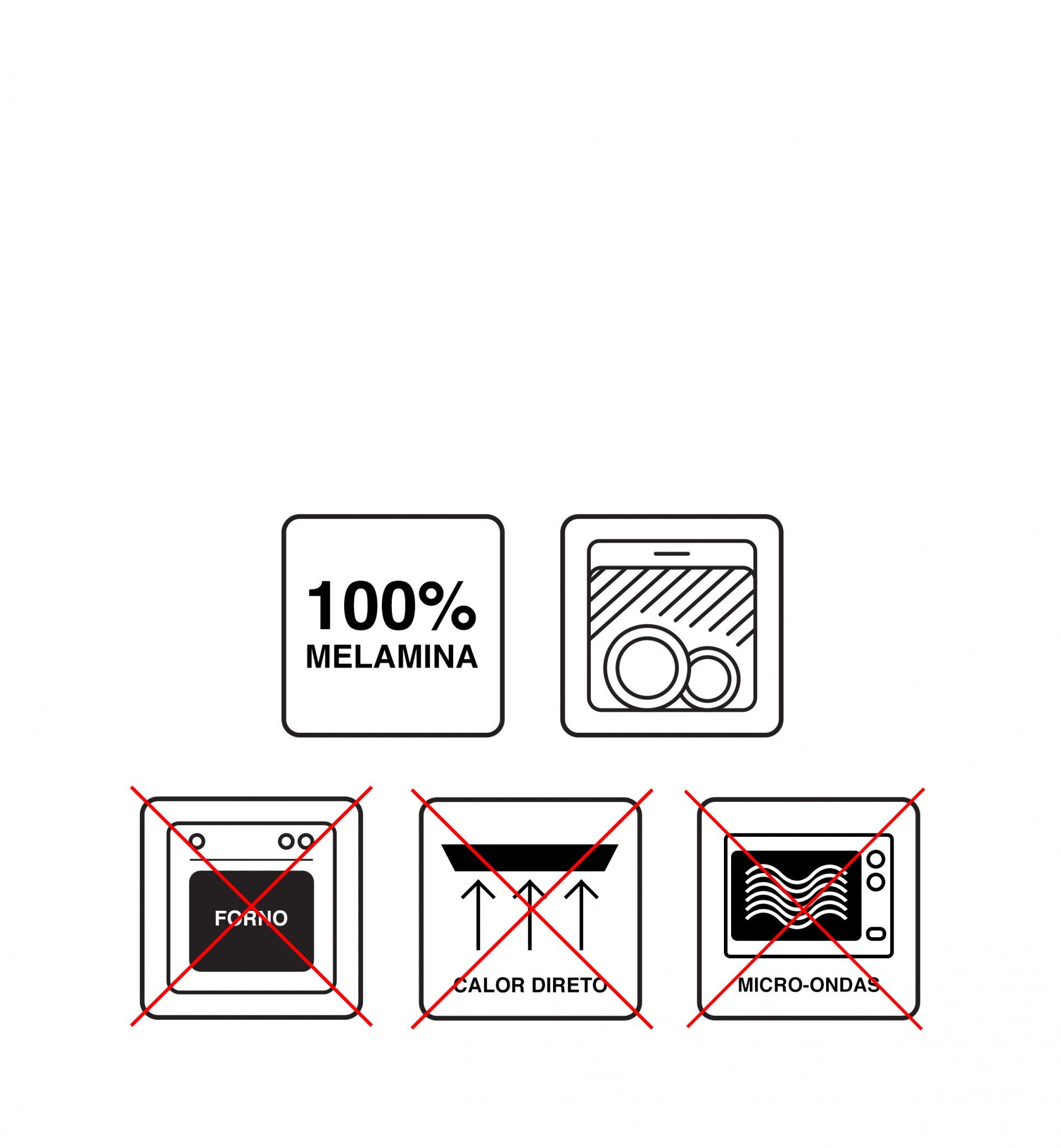 Bandeja Melamina Gn2/4 Bayahibe Preto 53X16.2X0.5cm