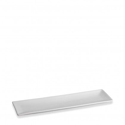 Travessa Porcelana Ming Branco 25X8X1.5cm