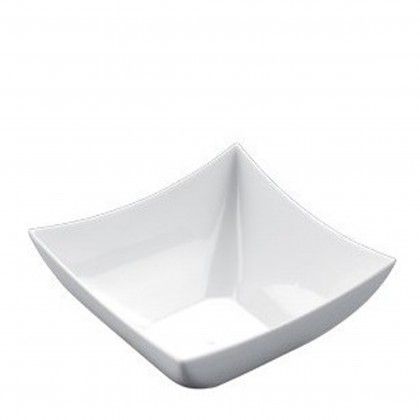Taa Reutilizvel Fingerfood Mini Branco 90ml 7X7cm Pack 25