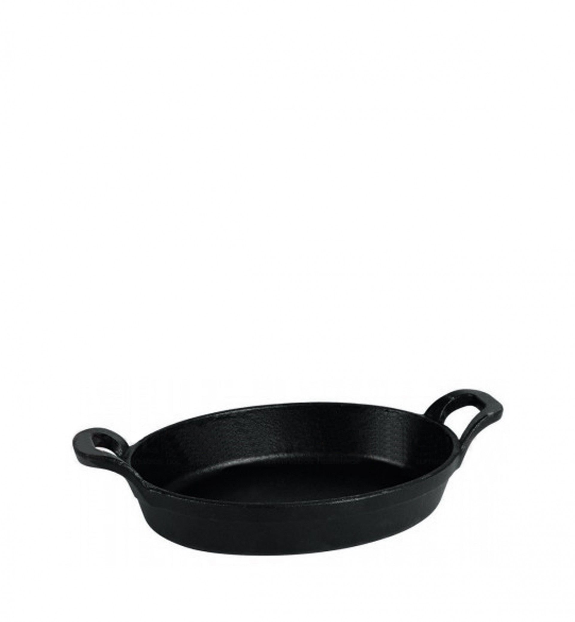 Assadeira Ferro Gourmand Oval 22X15.5X4.5cm Preto