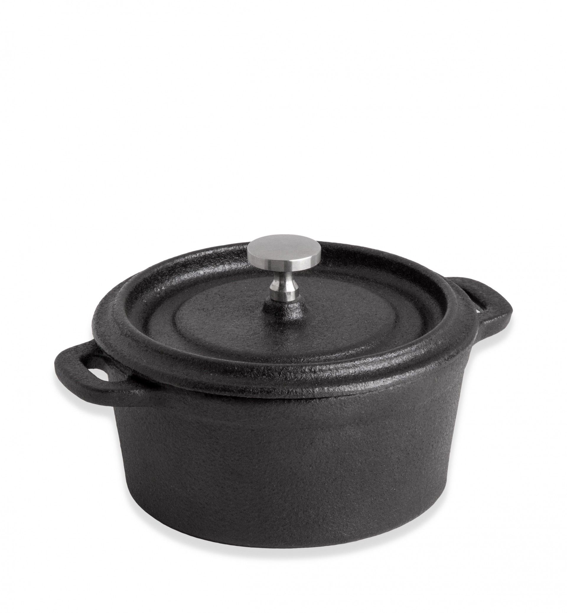 Caçarola Ferro Gourmand Preto 10X6cm