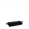 Assadeira Ferro Gourmand Retangular Preto 22X11.5X4cm