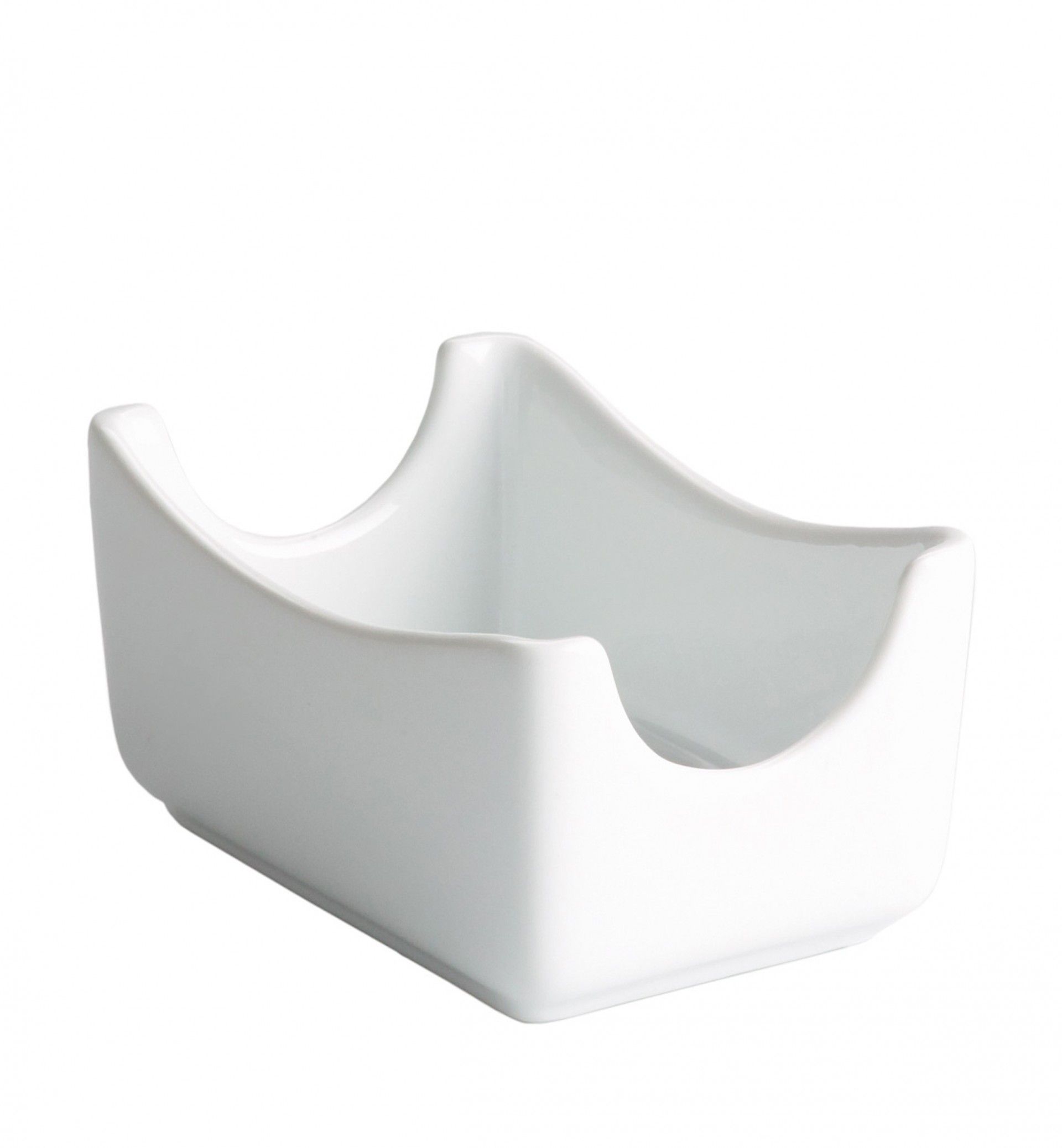 Açucareiro Porcelana Ming 7X11X5.5cm Branco