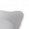 Frigideira com Asas Porcelana Degustacion Branco 9X7X2.5cm