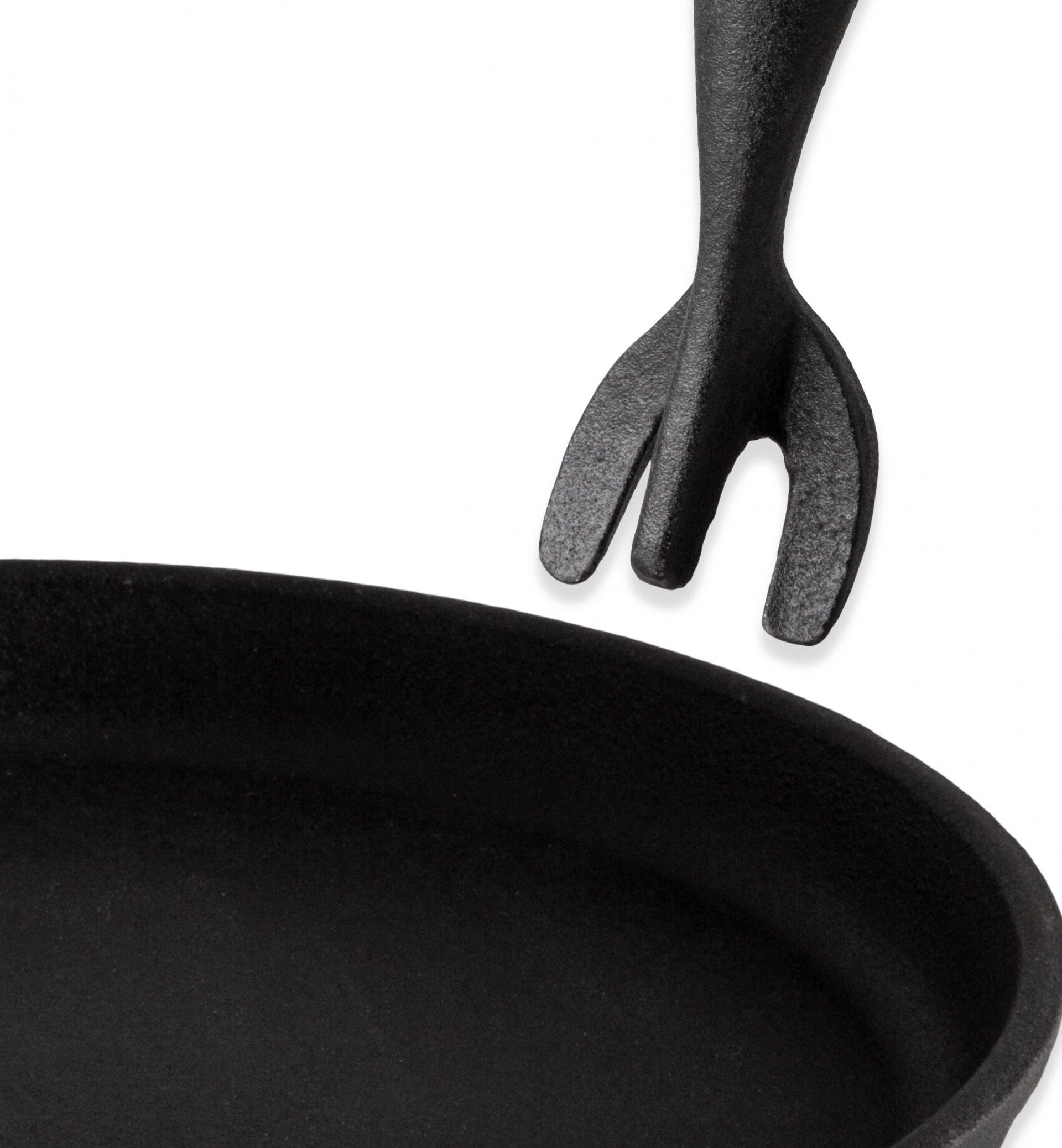 Frigideira Ferro com Cabo Gourmand Preto 22X3cm