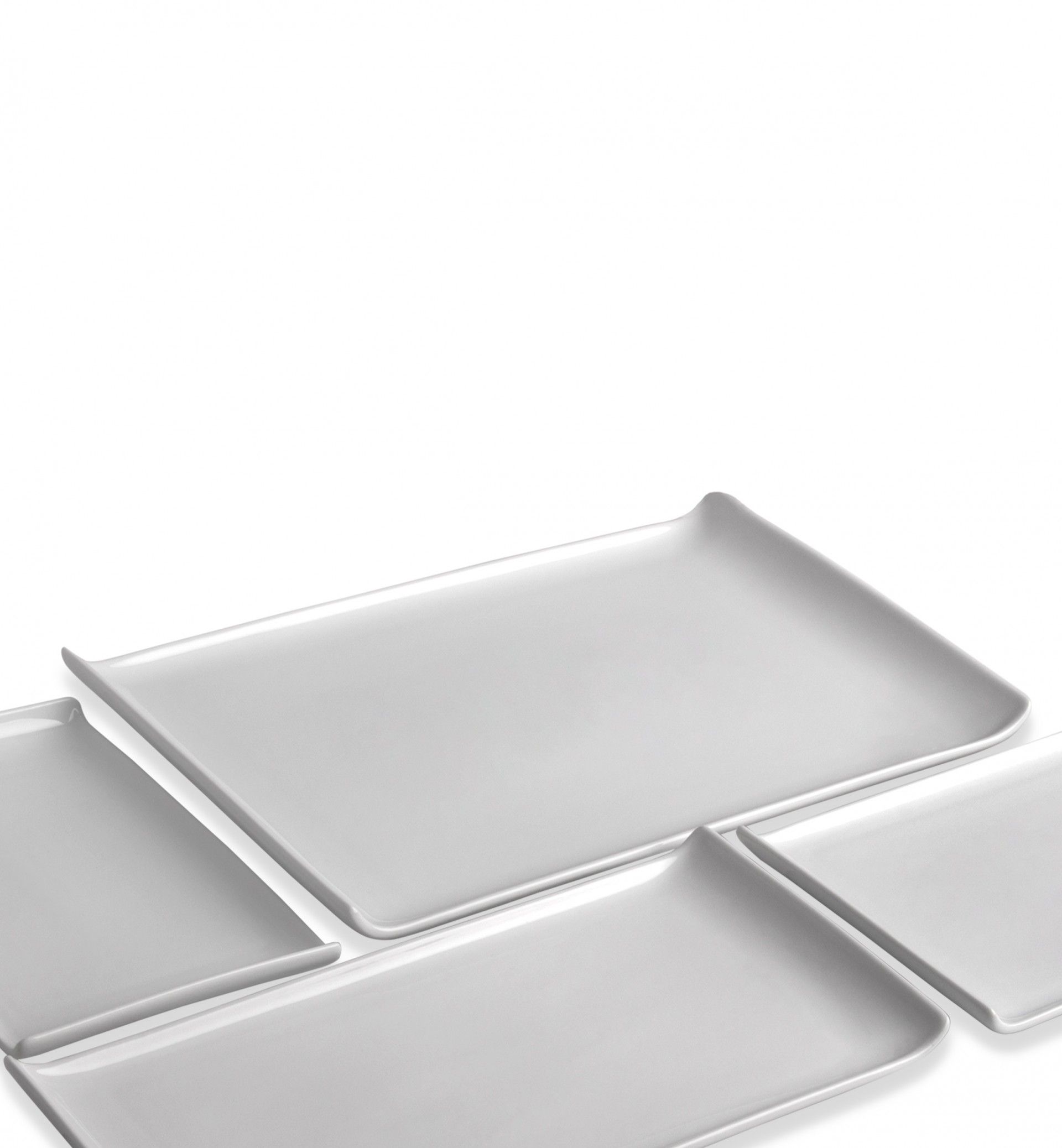 Travessa Porcelana Harvest Branco 25X15X2cm