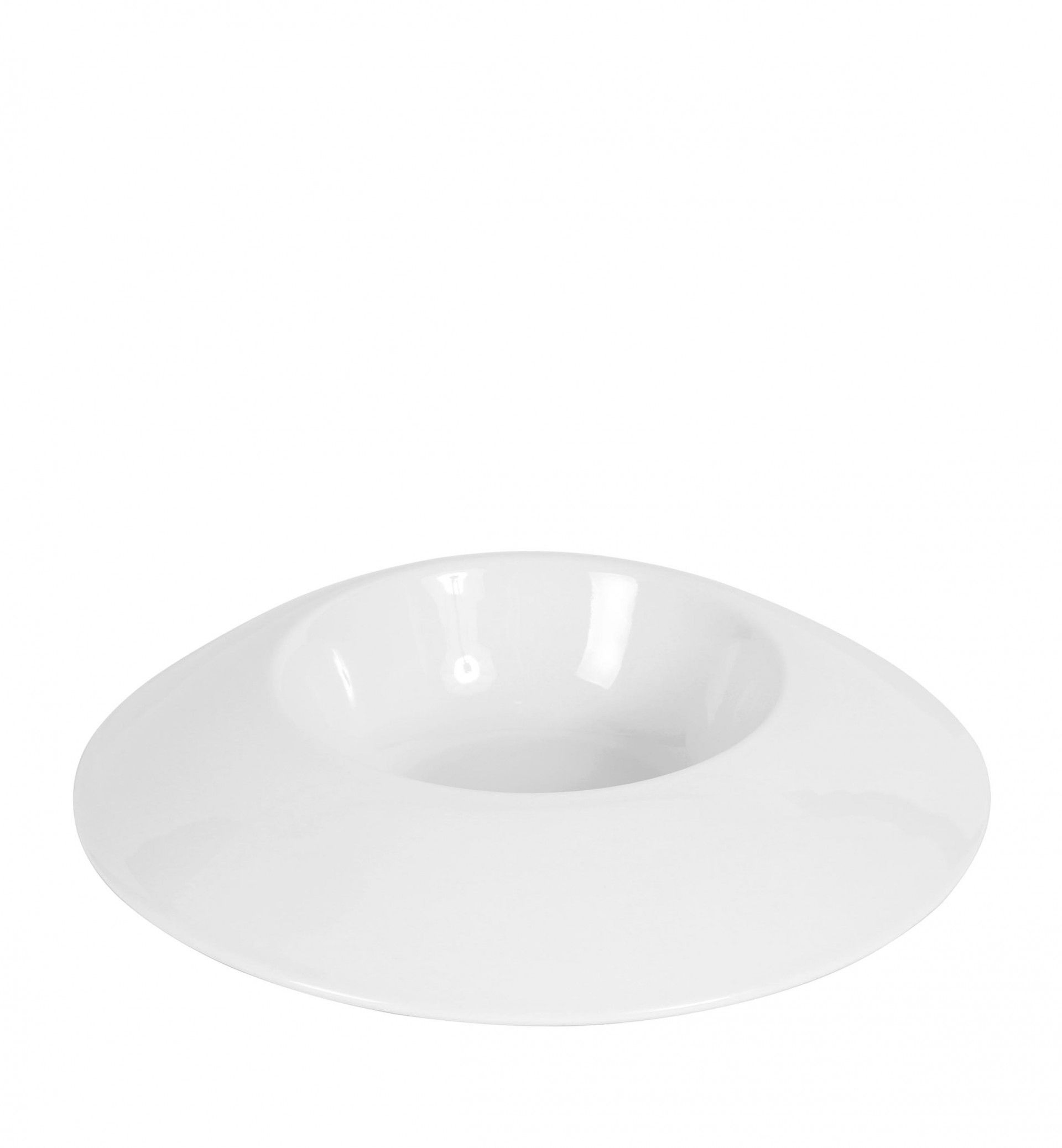 Prato Porcelana Vecchio Branco 26X5cm
