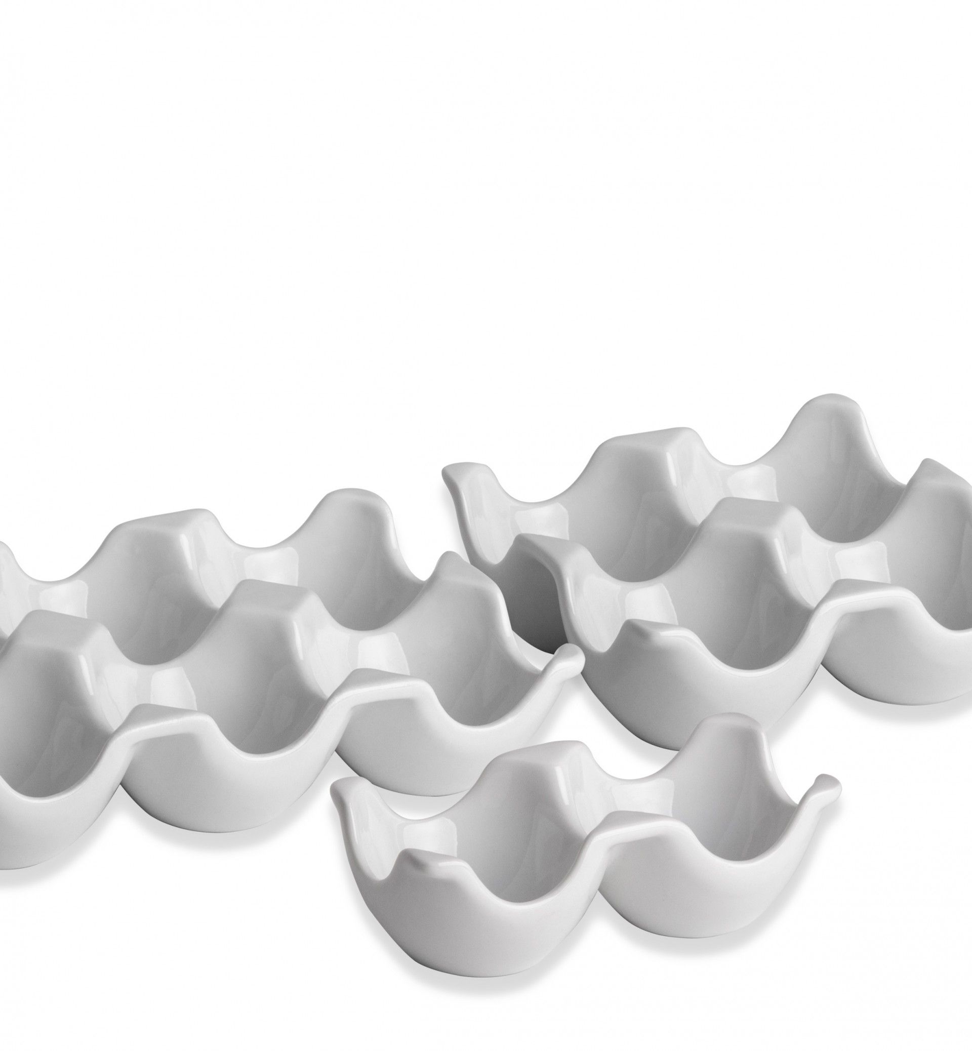 Bandeja Narino 4 Divisões Branco 10X10X3.5cm