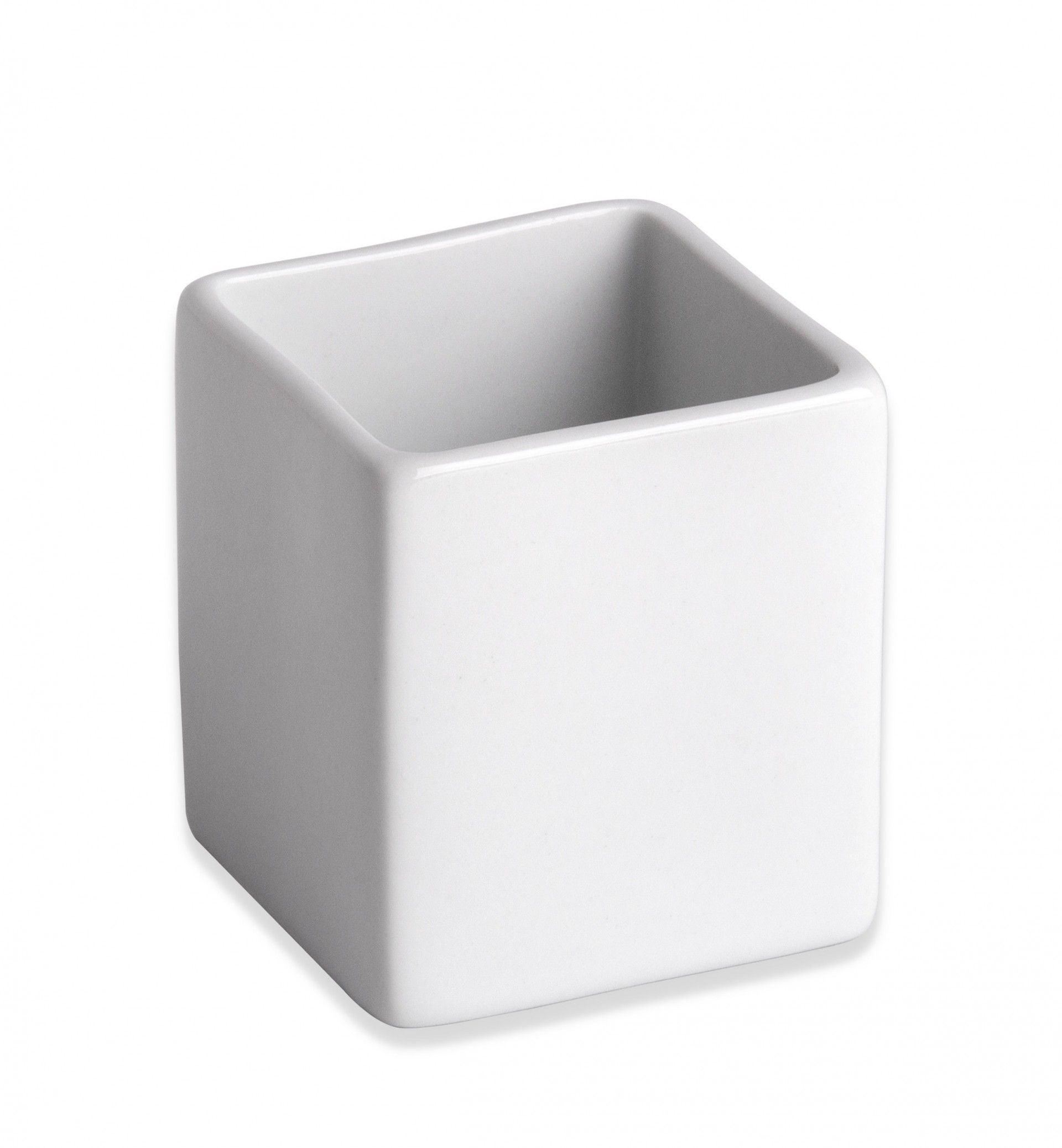 Taça Porcelana Ming Alta Branco 5X5X5.5cm