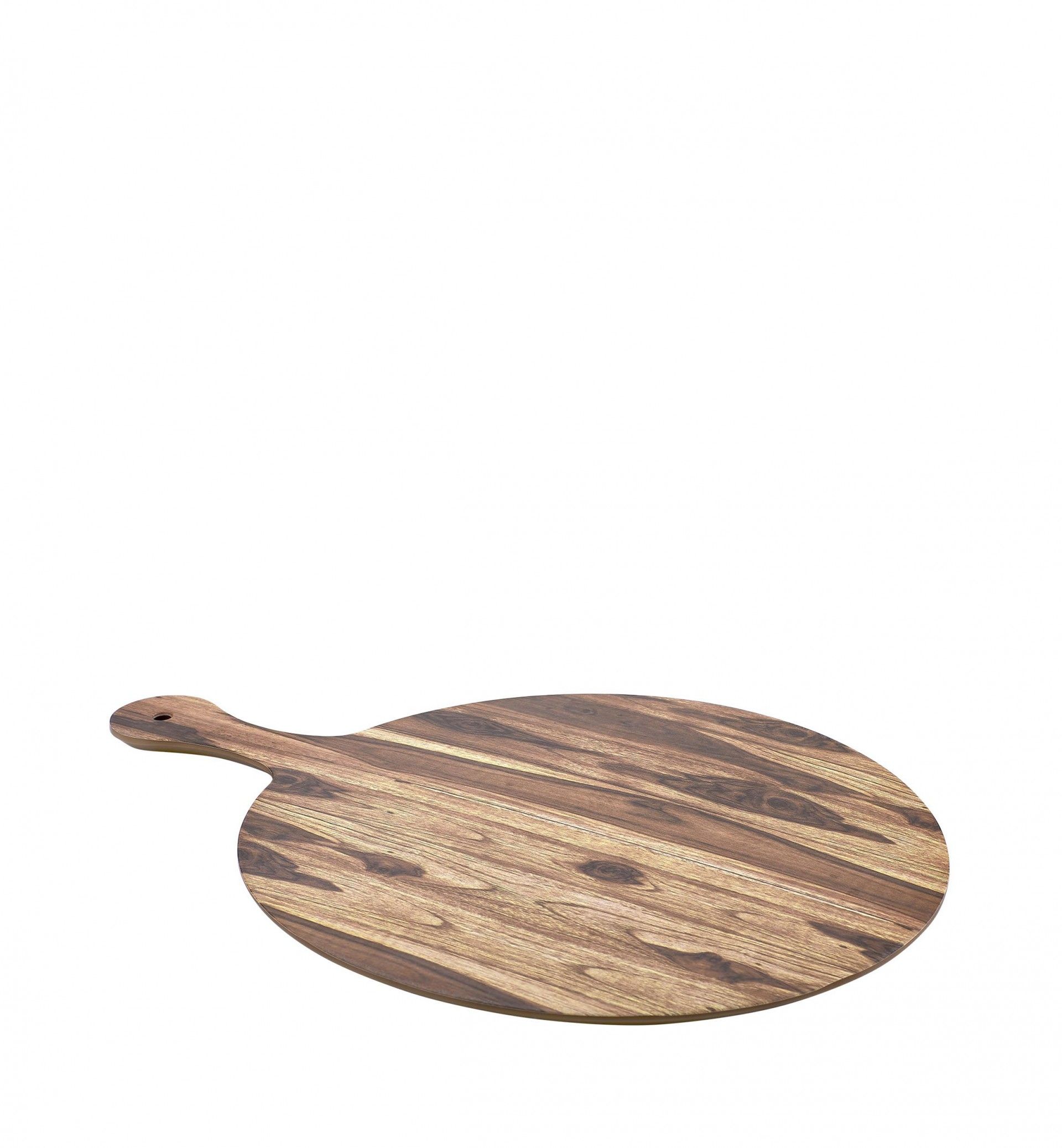 Tábua Servir Melamina Nogal Castanho 30X42X1.5cm