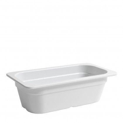 Gn1/3 Container Melamina Branco 32.5X17.6X10cm
