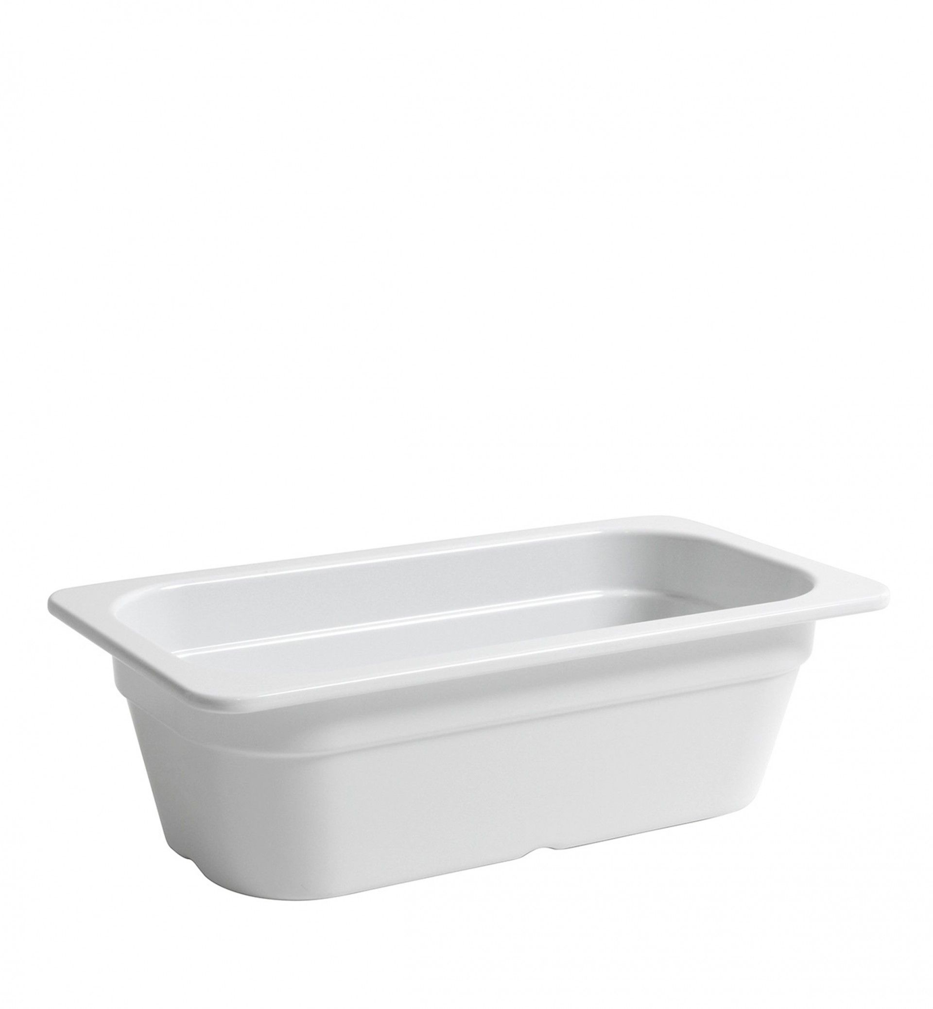 Gn1/3 Container Melamina Branco 32.5X17.6X10cm