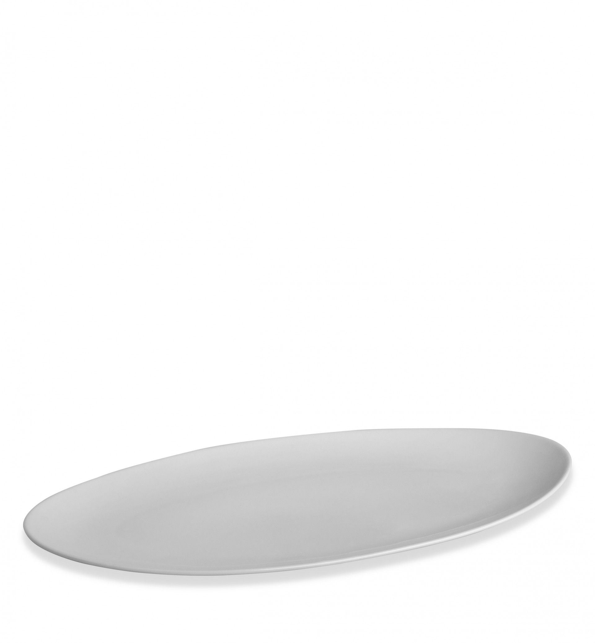 Travessa Porcelana Sherry Branco 32X16.5X2cm